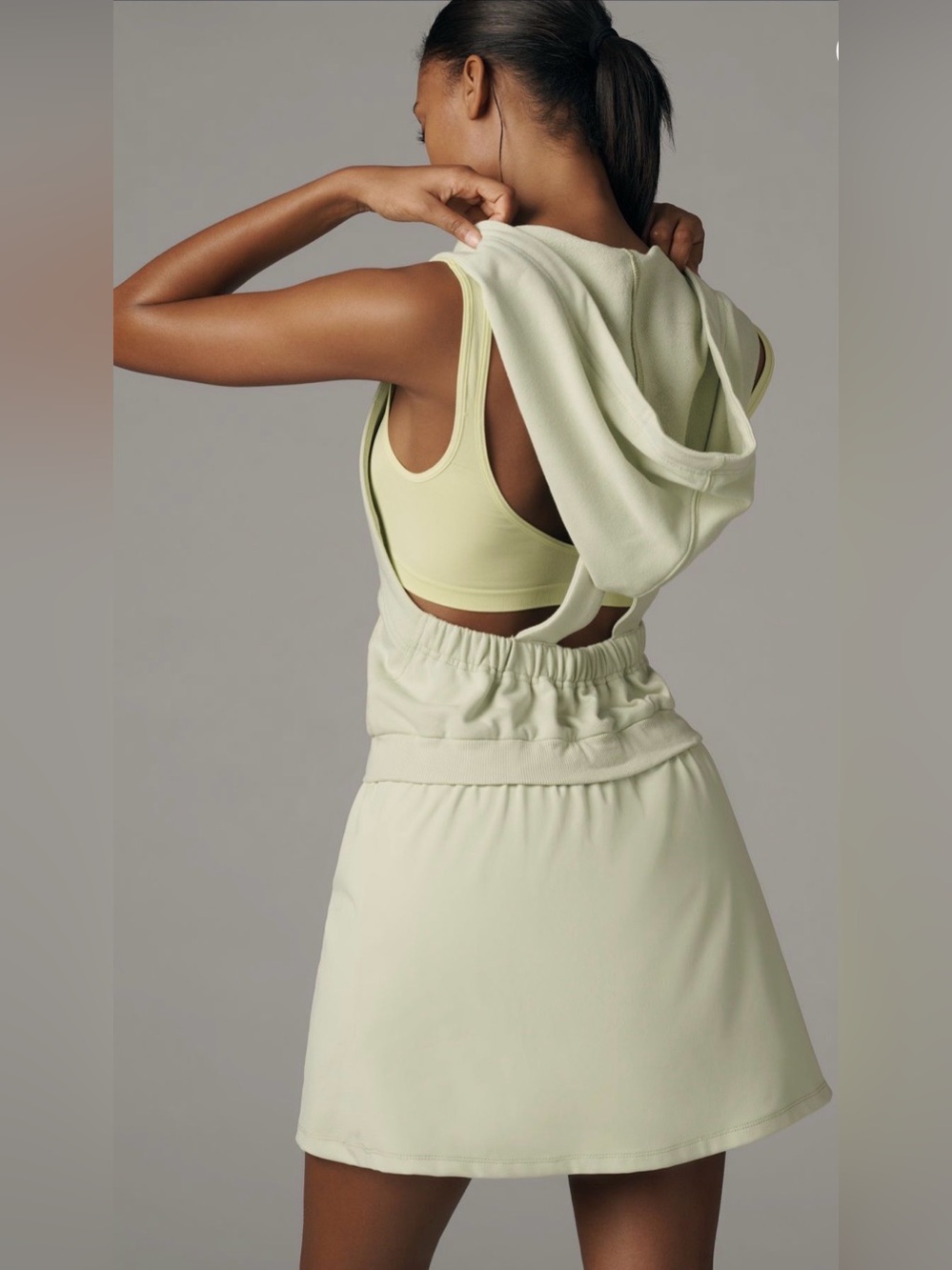 NWT Daily Practice Leaflet Twofer Mini Dress Size Medium - Picture 2 of 10